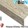 Belka Belki rustykalne dekoracyjna Modern 19x17 1M