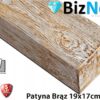 Belka Belki rustykalne dekoracyjna Modern 19x17 4M