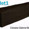 Belka Belki rustykalne dekoracyjna Ciosan 19x17 2M - obrazek 4